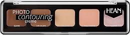 Palette mit cremigen Concealers - Hean Photo Contouring Cream Concealer Palette — Bild N2