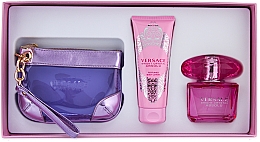 Versace Bright Crystal Absolu - Duftset (Eau de Parfum 90ml + Körperlotion 100ml + Kosmetiktasche) — Foto N7