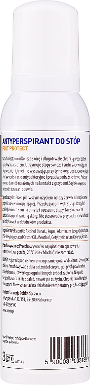 Fußdeospray Antitranspirant - Acerin Foot Protect Deo — Bild N2