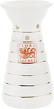 Düfte, Parfümerie und Kosmetik Aromalampe Tura weiß - Flora Secret