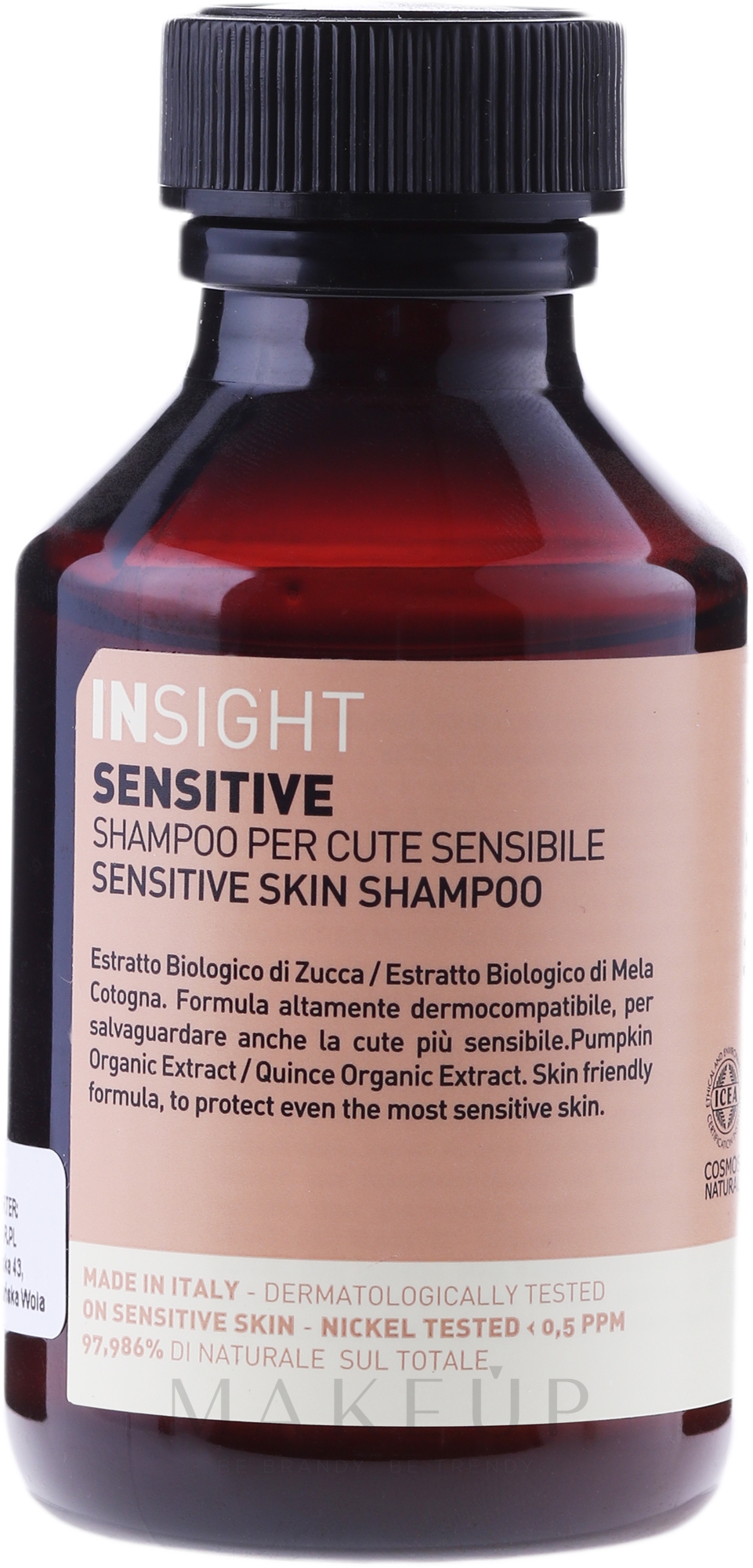 Shampoo für empfindliche Kopfhaut - Insight Sensitive Skin Shampoo — Bild 100 ml