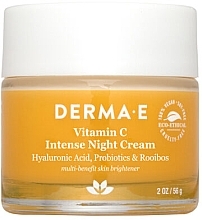 Düfte, Parfümerie und Kosmetik Intensive Nachtcreme mit Vitamin C - Derma E Vitamin C Intense Night Cream