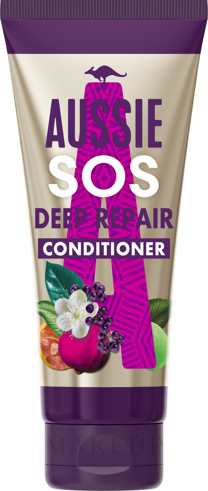 Conditioner für strapaziertes mit australischen Superfrüchten - Aussie SOS Kiss of Life Hair Conditioner — Bild 200 ml