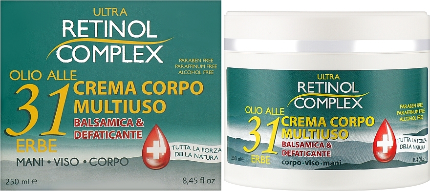 Multifunktionale Creme mit Kräuterölen - Retinol Complex Multipurpose Body Cream Oil With 31 Herbs — Bild N2