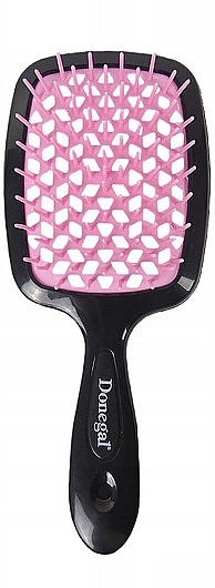 Haarbürste 1290 schwarz-rosa - Donegal Scarlet Brush  — Bild N2