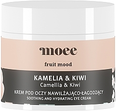 Düfte, Parfümerie und Kosmetik Feuchtigkeitsspendende und beruhigende Augencreme - Moee Fruit Mood Camellia & Kiwi Extract