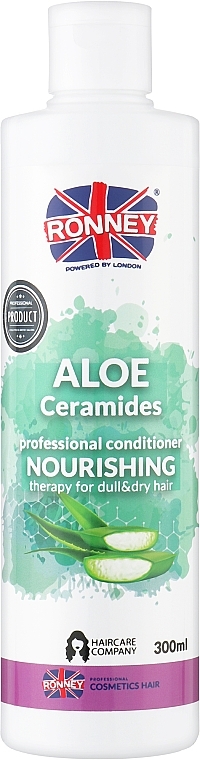 Conditioner für trockenes Haar - Ronney Professional Nourshing Aloe Ceramides  — Bild N1