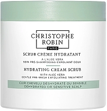 Düfte, Parfümerie und Kosmetik Feuchtigkeitsspendende Kopfhautcreme mit Aloe vera - Christophe Robin Hydrating Cream Scrub wtih Aloe Vera