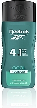 4in1 Duschgel für Männer - Reebok Cool Your Body Hair & Body Shower Gel — Bild N1