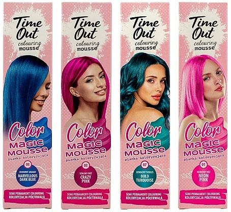 Haarfärbemousse - Time Out Color Magic Mousse — Bild N4