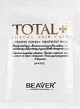 Verjüngende Maske für problematisches Haar - Beaver Professional Total7 Intensive Remedy Treatment Mask — Bild N2