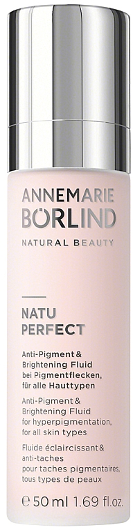 Gesichtsfluid gegen Pigmentflecken für alle Hauttypen - Annemarie Borlind NatuPerfect Anti-Pigment & Brightening Fluid — Bild N1