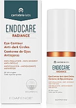 Düfte, Parfümerie und Kosmetik Antioxidans-Creme gegen dunkle Augenringe - Cantabria Labs Endocare Radiance Eye Contour Anti-Dark Circles