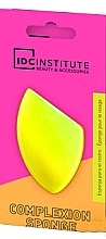 Neonfarbener Schminkschwamm, gelb - IDC Institute Complexion Sponge — Bild N1