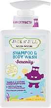 Düfte, Parfümerie und Kosmetik Jack N' Jill Serenity Shampoo & Body Wash - 2in1 Shampoo und Duschgel für Kinder