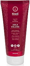 Düfte, Parfümerie und Kosmetik Shampoo für mehr Kraft, Volumen und starke Haarwurzeln mit Amla - Khadi Shampoo Amla Volume
