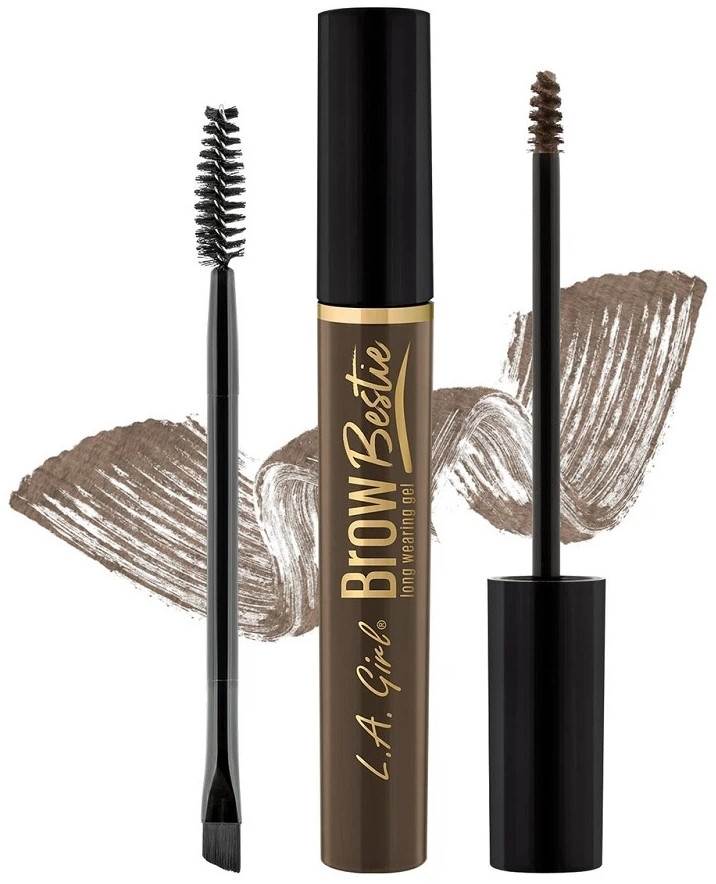 Augenbrauen-Set - L.A. Girl Brow Bestie Long Wearing Gel Kit — Bild Cool Brown