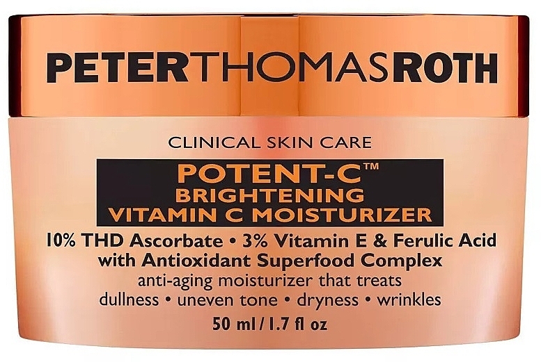 Aufhellende Gesichtscreme - Peter Thomas Roth Potent-C Brightening Vitamin C Moisturizer — Bild N1