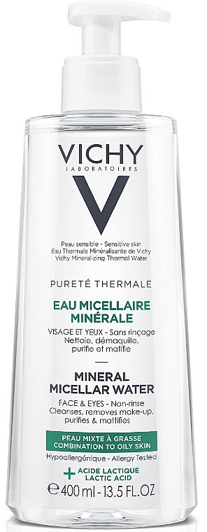 Thermales Mizellenwasser zum Abschminken für fettige und Mischhaut - Vichy Purete Thermale Mineral Micellar Water — Bild N7