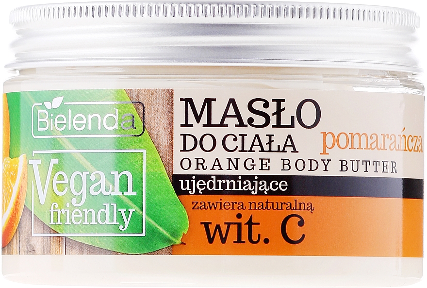 Festigende Körperbutter mit Orangenöl - Bielenda Vegan Friendly Orange Body Butter