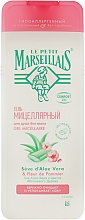 Düfte, Parfümerie und Kosmetik Mizellares Duschgel mit Aloe-Vera-Saft und Apfelbaumblüte - Le Petit Marseillais Gell Micellaire