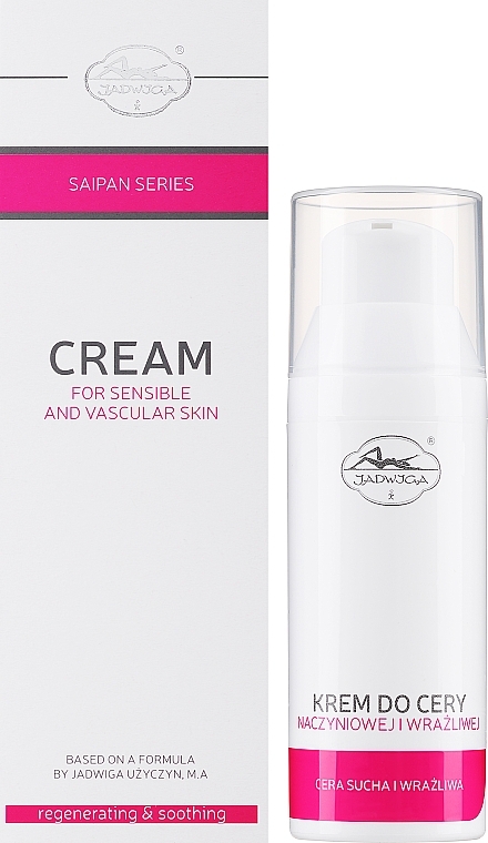 Gesichtscreme für empfindliche Haut - Jadwiga Saipan Cream For Sensible And Vascular Skin — Bild N4