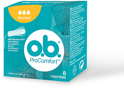 Tampons Normal 8 St. - o.b. ProComfort Normal Tampons — Bild N1