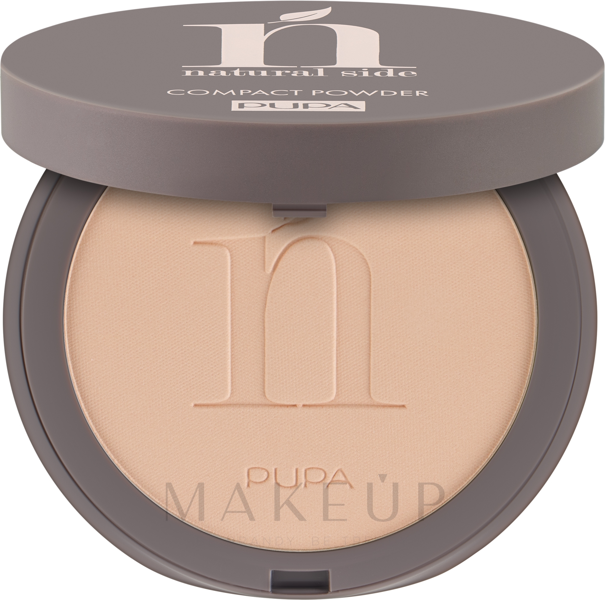 Kompaktpuder - Pupa Natural Side Compact Powder — Bild 001 - Light Beige