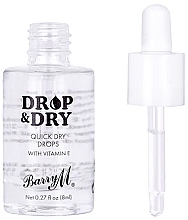 Schnell trocknende Nageltropfen - Barry M Drop & Dry Quick Dry Nail Drops — Bild N2