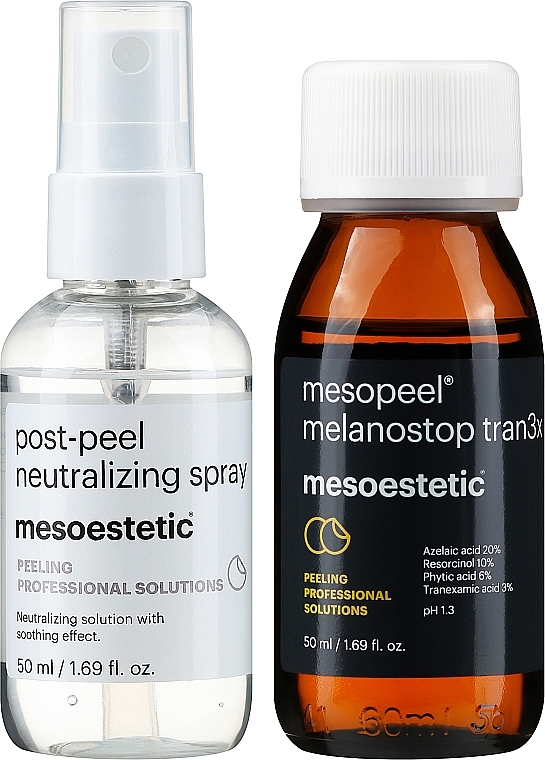 Kombiniertes Peeling Melanostop - Mesoestetic Mesopeel Melanostop Tran3x — Bild N2