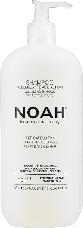 Shampoo mit Zitrusfrüchten für mehr Volumen - Noah — Bild N2