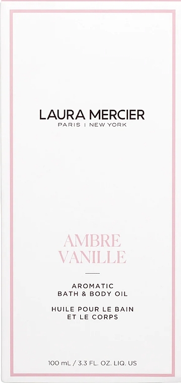 Aromatisches Öl für Bad und Körper Ambre Vanille - Laura Mercier Aromatic Bath & Body Oil — Bild N1