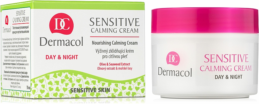 Pflegende und beruhigende Creme für empfindliche Haut - Dermacol Sensitive Calming Cream — Bild N1