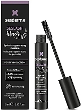 Düfte, Parfümerie und Kosmetik Revitalisierende Wimperntusche - SesDerma Laboratories Seslash Black Eyelashes Regenerating Mascara