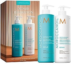 Set - Moroccanoil Repair Shampoo & Conditioner Duo Set (shm/500 ml + cond/500 ml) — Bild N1