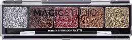 Glitzer-Palette - Magic Studio Glitter Eyeshadow Palette — Bild N2