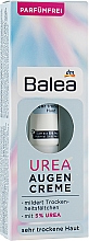 Düfte, Parfümerie und Kosmetik Creme für die Augenpartie mit kosmetischem Urea - Balea Urea Eye Cream