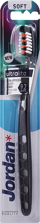 Zahnbürste weich schwarz - Jordan Ultralite Soft Toothbrush — Bild N1