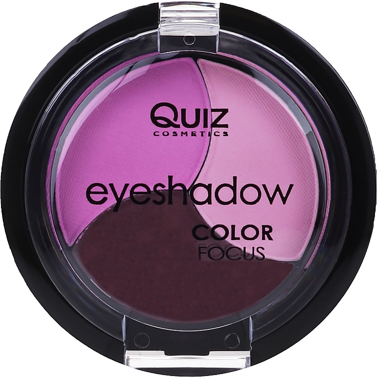 Trio-Lidschatten - Quiz Cosmetics Color Focus Eyeshadow 3 — Bild N2