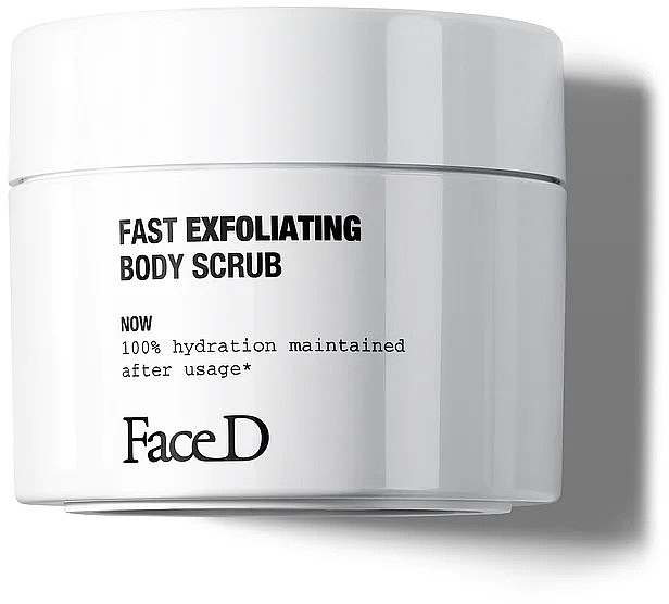 Körperpeeling - FaceD Fast Exfoliating Body Scrub — Bild N1