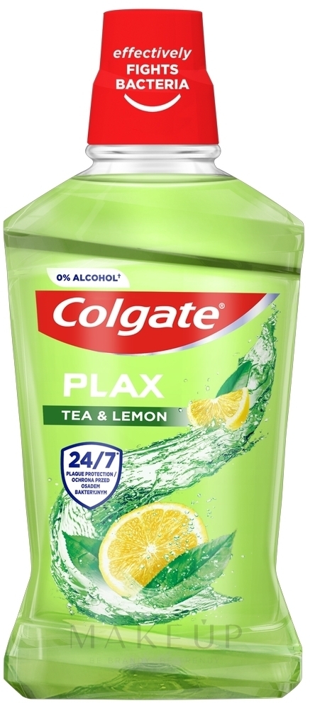 Erfrischendes Mundwasser mit Tee-Extrakt - Colgate Plax — Bild 500 ml