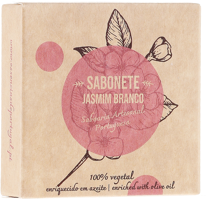Naturseife Jasmine - Essencias De Portugal Jasmine Soap Senses Collection — Bild N1
