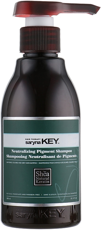 Pigmentneutralisierendes Shampoo (Silber) - Saryna Key Unique Pro Neutralizing Pigment Shampoo — Bild N3