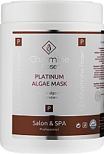 Düfte, Parfümerie und Kosmetik Alginatmaske für das Gesicht mit Platin - Charmine Rose Platinum Algae Mask