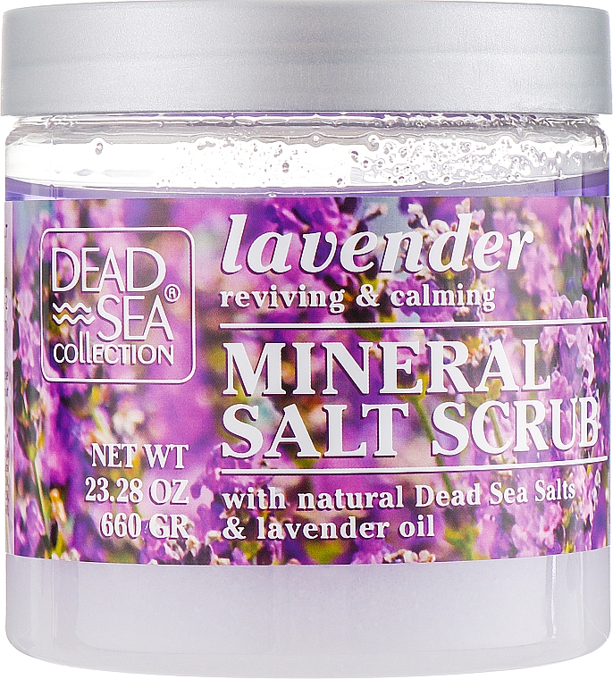 Körperpeeling mit Mineralien aus dem Toten Meer und Lavendelöl - Dead Sea Collection Coconut Salt Scrub — Bild N1