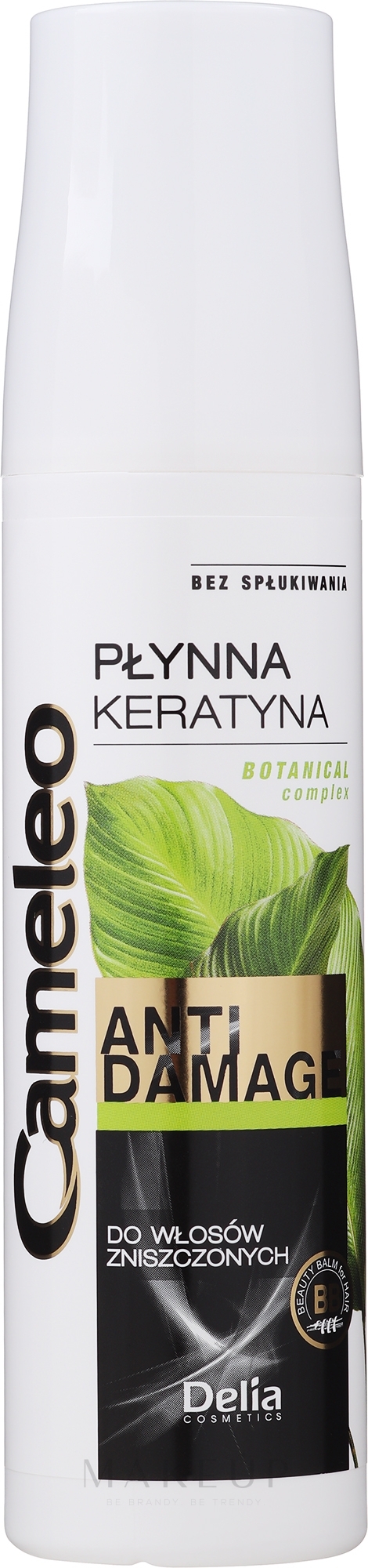 Flüssiges Keratin für strapaziertes Haar - Delia Cameleo Keratin  — Bild 150 ml