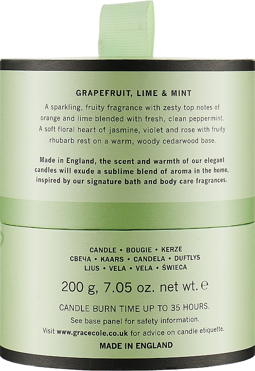 Duftkerze - Grace Cole Grapefruit Lime & Mint — Bild N4