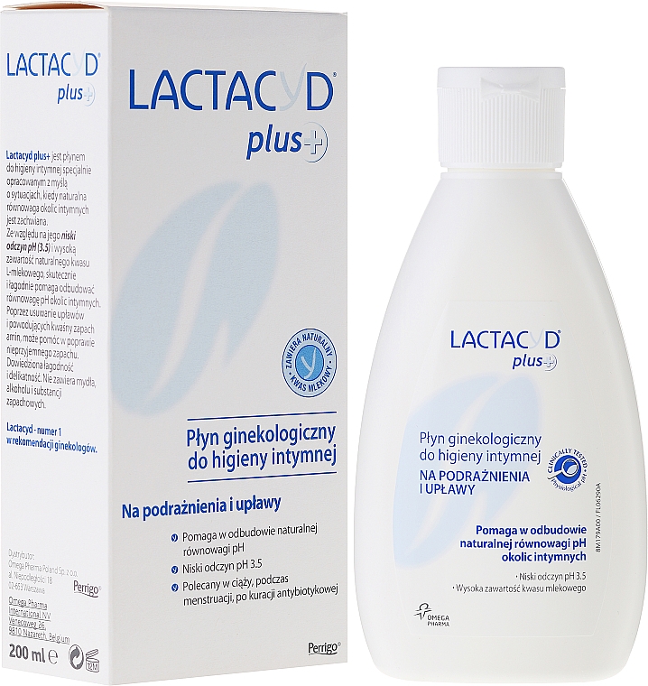 Gel für die Intimhygiene "Plus+" - Lactacyd Body Care Intimate Hygiene Gel