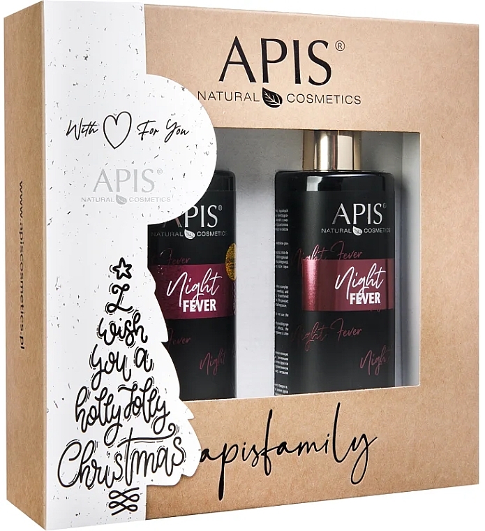 Set - APIS Professional Night Fever Gift Set (b/balm/300ml + sh/gel/300ml) — Bild N1