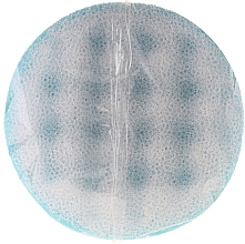 Badeschwamm rund weiß-hellblau - Cari — Bild N2